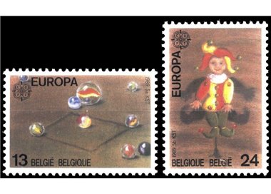 BELGIUM 1989 Europe 2v MNH**
