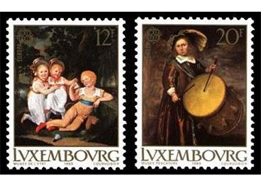 LUSSEMBURGO 1989 Europa 2v MNH**