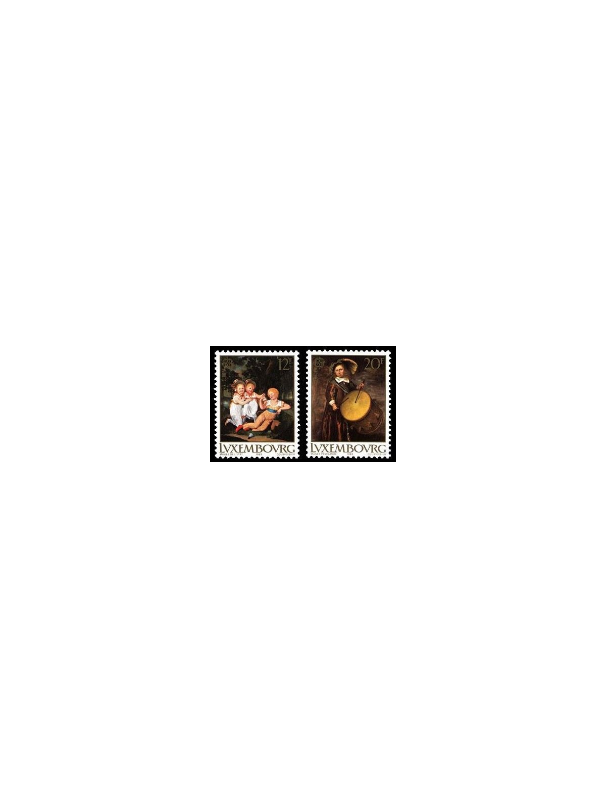 LUXEMBOURG 1989 Europe 2v MNH**