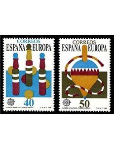 SPAGNA 1989 Europa 2v MNH**