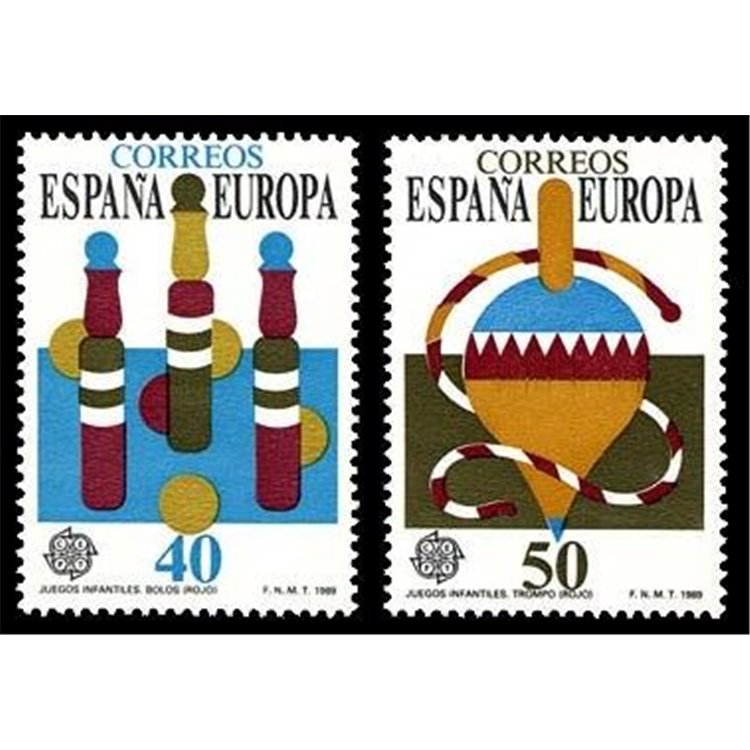 SPAGNA 1989 Europa 2v MNH**