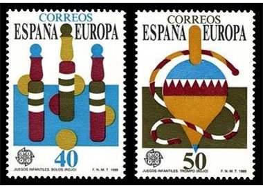 SPAGNA 1989 Europa 2v MNH**