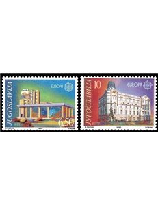JUGOSLAVIA 1990 Europa 2v MNH**