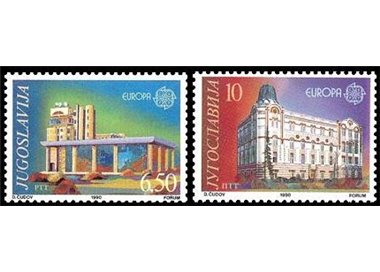 JUGOSLAVIA 1990 Europa 2v MNH**