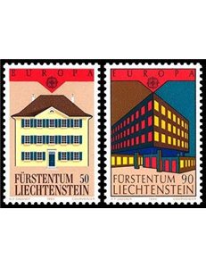 LIECHTENSTEIN 1990 Europe 2v MNH**