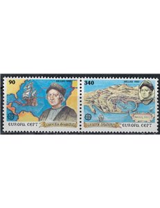 GRECIA 1992 Europa 2v MNH**