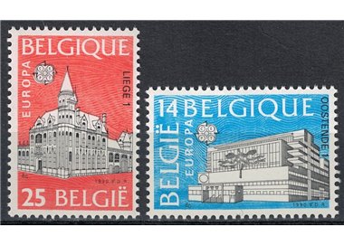 BELGIO 1990 Europa 2v MNH**