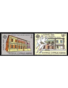 CYPRUS 1990 Europe 2v MNH**