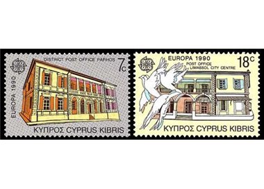 CIPRO 1990 Europa 2v MNH**