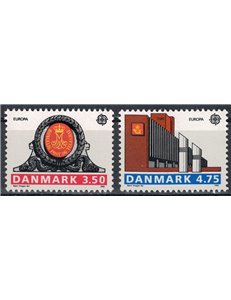 DENMARK 1990 Europe 2v MNH**