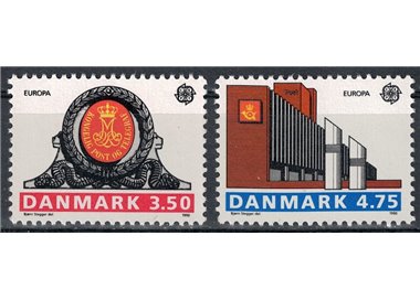 DANIMARCA 1990 Europa 2v MNH**