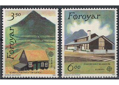 FAROE ISLANDS 1990 Europe 2v MNH**
