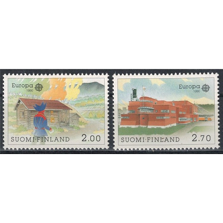 FINLANDIA 1990 Europa 2v MNH**