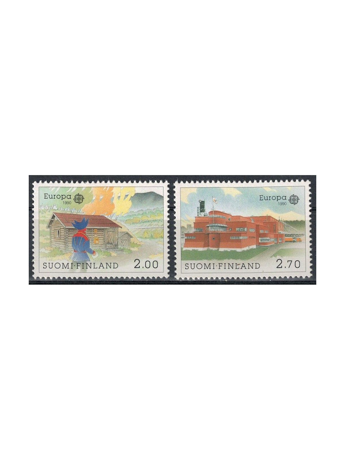 FINLAND 1990 Europe 2v MNH**