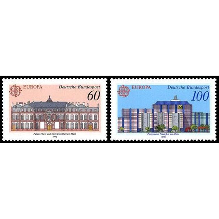 GERMANY BRD 1990 Europe 2v MNH**