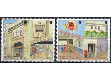 GIBRALTAR 1990 Europe 4v MNH**