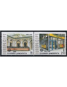 GRECIA 1990 Europa (da LB) 2v MNH**