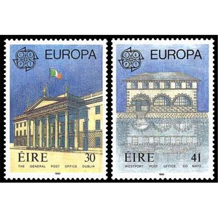 IRELAND 1990 Europe 2v MNH**