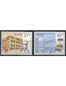 ISLANDA 1990 Europa 2v MNH**