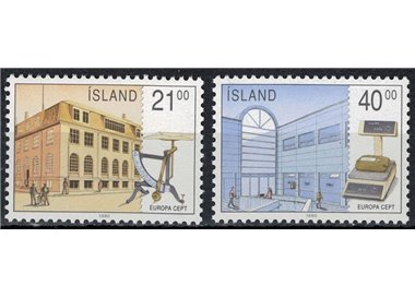 ICELAND 1990 Europe 2v MNH**