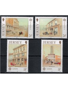 JERSEY 1990 Europa 4v MNH**