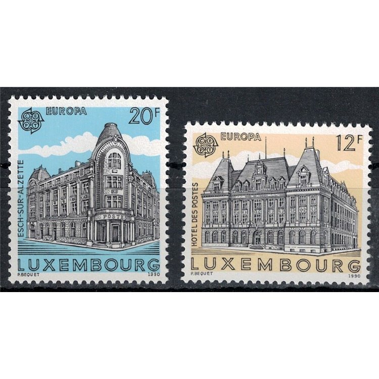 LUXEMBOURG 1990 Europe 2v MNH**