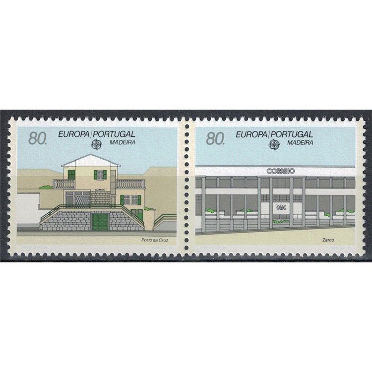 MADERA 1990 Europa 2v MNH**