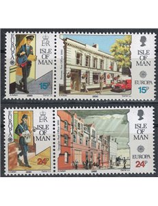 MAN 1990 Europa 4v MNH**