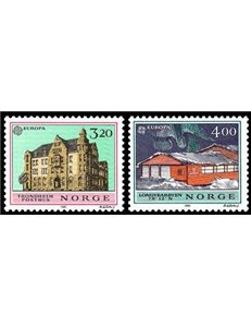 NORWAY 1990 Europe 2v MNH**