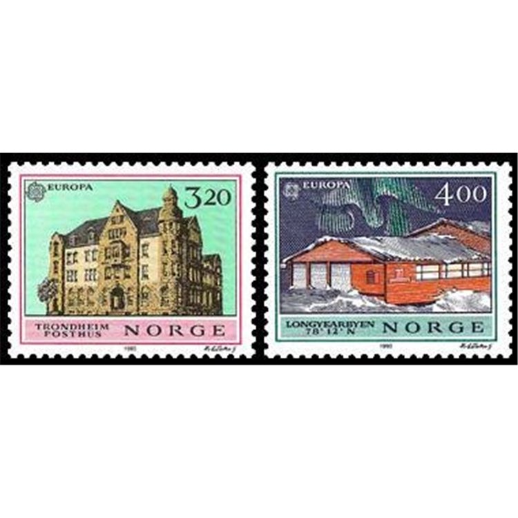 NORVEGIA 1990 Europa 2v MNH**