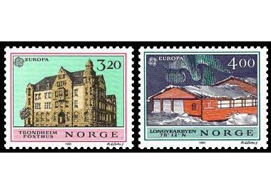 NORWAY 1990 Europe 2v MNH**