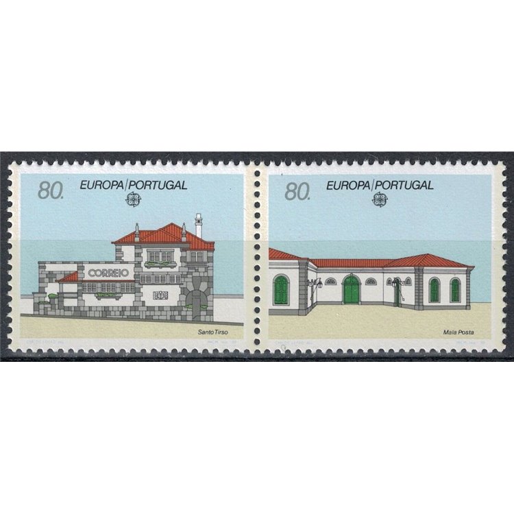 PORTUGAL 1990 Europe 2v MNH**