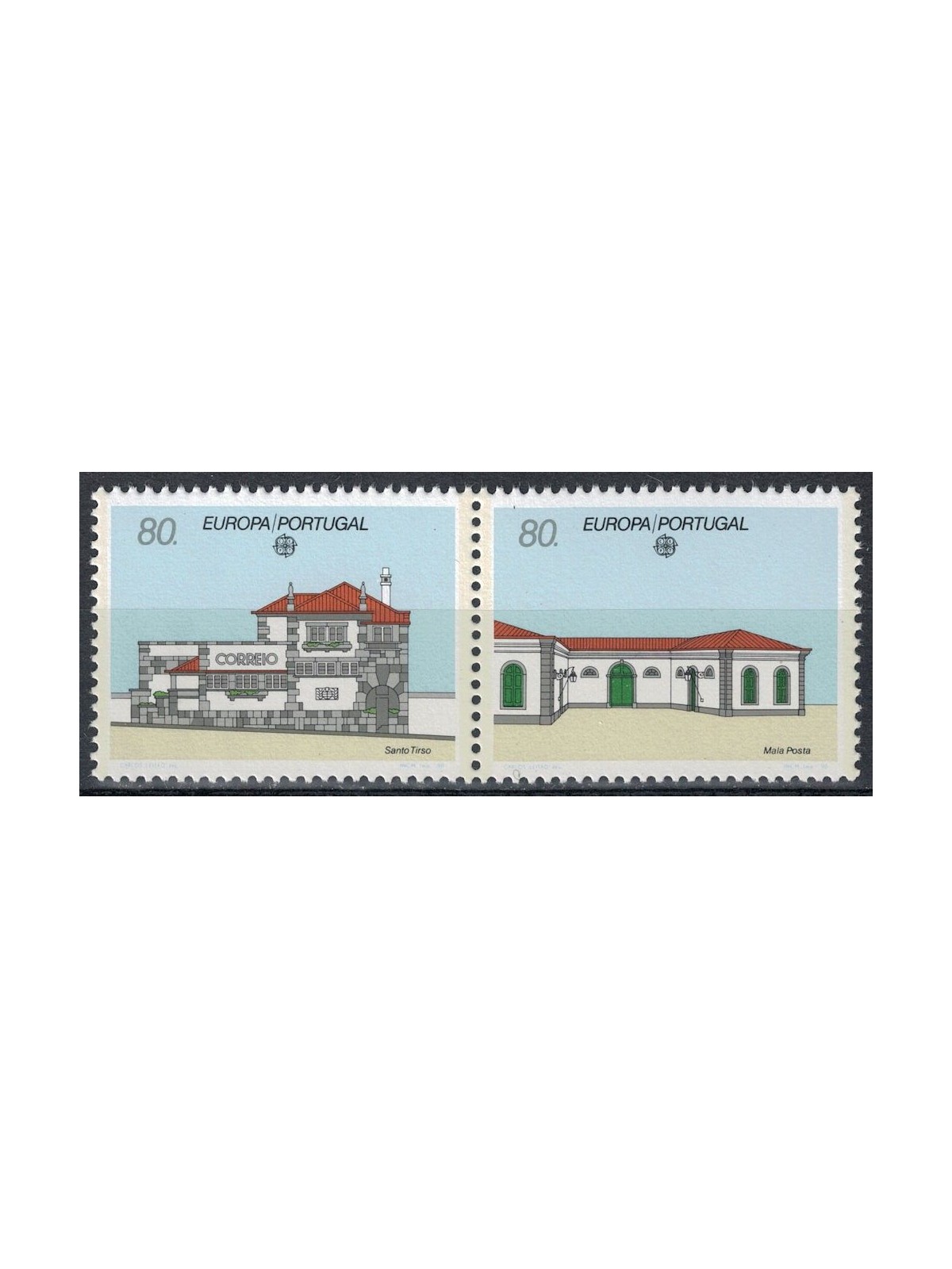PORTUGAL 1990 Europe 2v MNH**