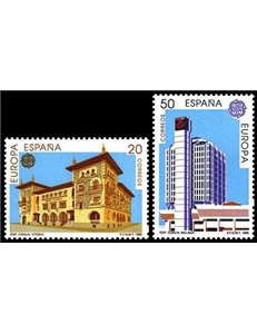 SPAGNA 1990 Europa 2v MNH**