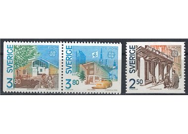SWEDEN 1990 Europe 3v MNH**
