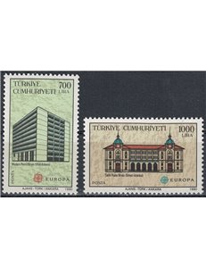 TURCHIA 1990 Europa 2v MNH**