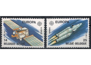 BELGIUM 1991 Europe 2v MNH**