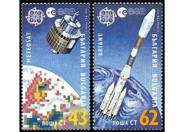 BULGARIA 1991 Europa 2v MNH**