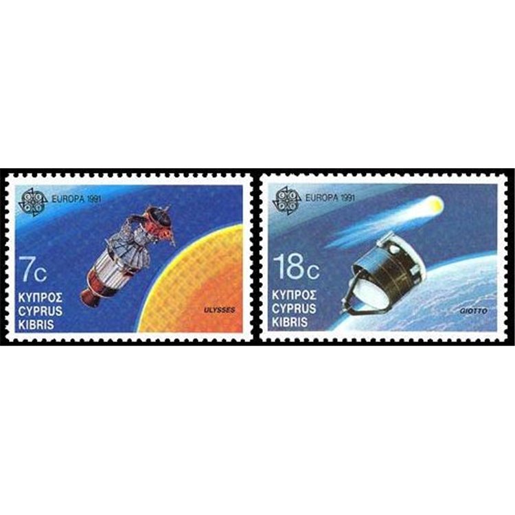 CYPRUS 1991 Europe 2v MNH**