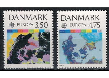 DANIMARCA 1991 Europa 2v MNH**