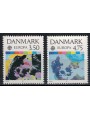 DENMARK 1991 Europe 2v MNH**