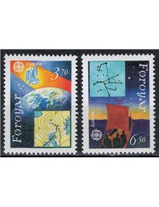 FAEROER 1991 Europa 2v MNH**