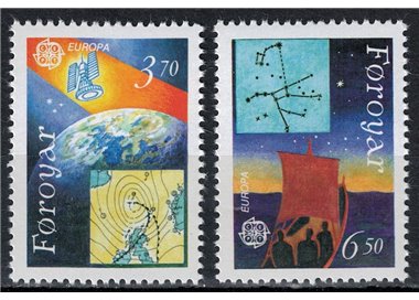 FAROE ISLANDS 1991 Europe 2v MNH**
