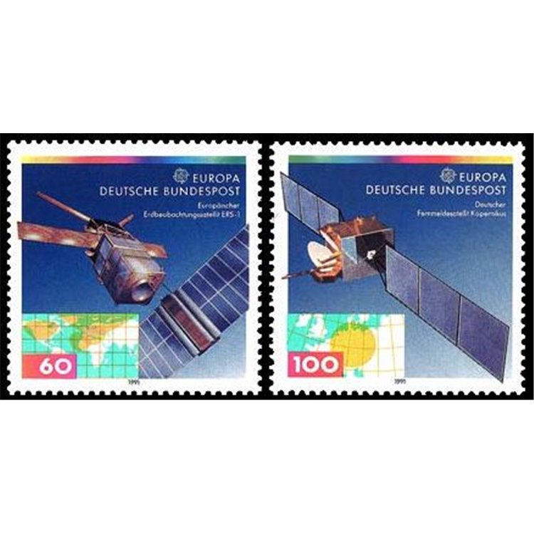 GERMANY BRD 1991 Europe 2v MNH**