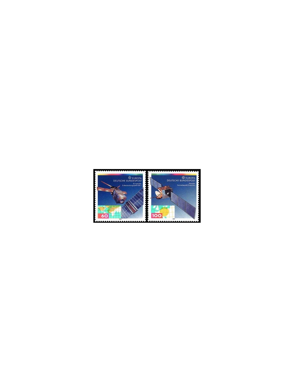 GERMANY BRD 1991 Europe 2v MNH**