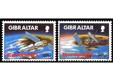 GIBILTERRA 1991 Europa 2v MNH**