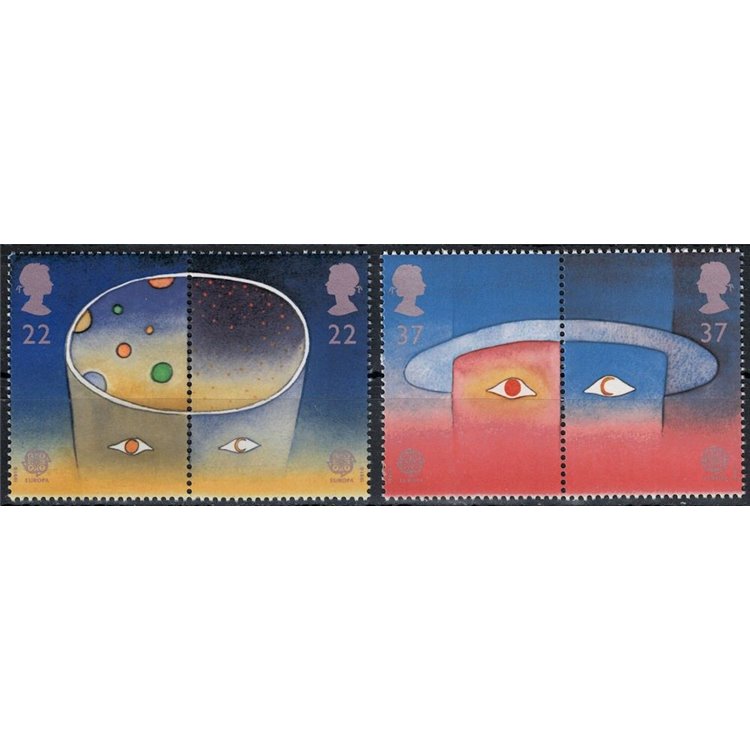 GRAN BRETAGNA 1991 Europa 4v MNH**