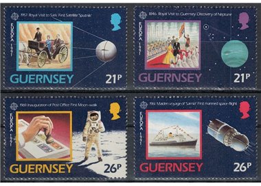 GUERNSEY 1991 Europa 4v MNH**