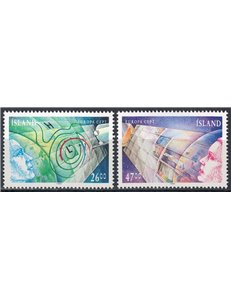 ICELAND 1991 Europe 2v MNH**