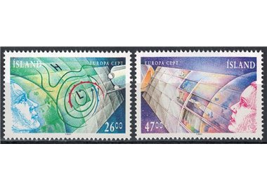 ISLANDA 1991 Europa 2v MNH**
